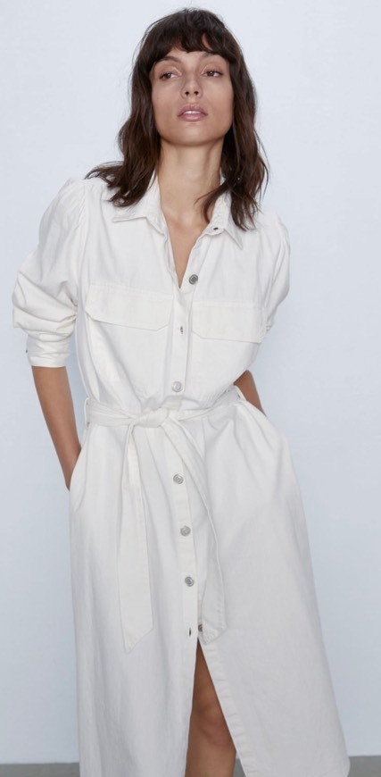 Producto Vestido branco denim