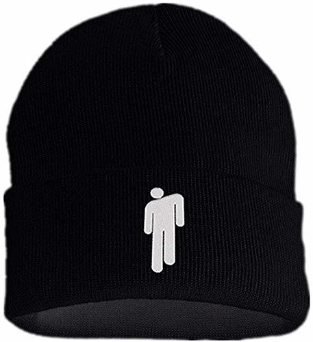 Fashion Billie Eilish Gorro de algodón Casual para Hombres, Mujeres, Gorro de Invierno