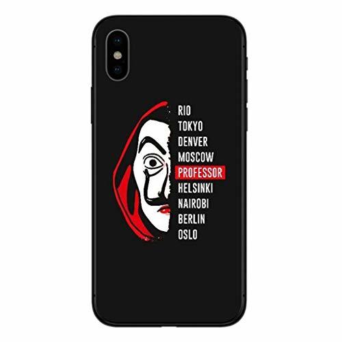 Product APHT La Casa de Papel TV Phone Funda Flexible TPU Anti-Rasguños Case