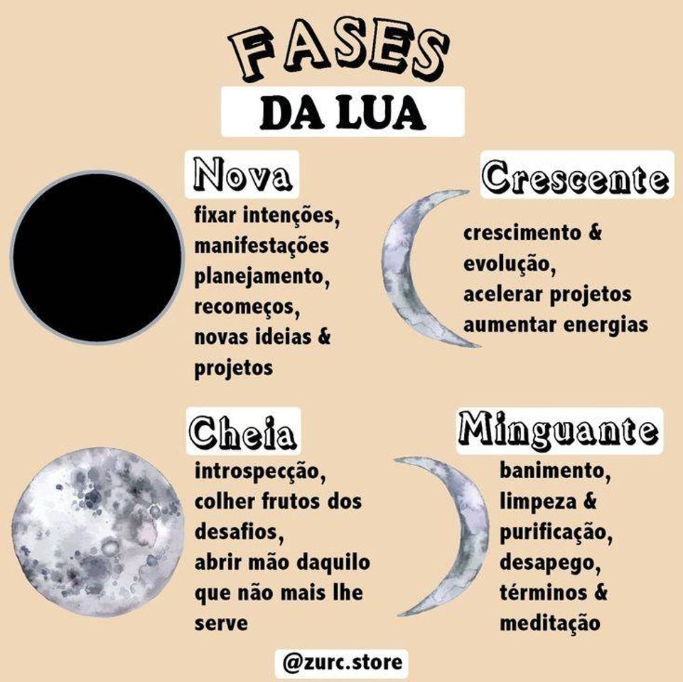 Moda Fases da Lua 🌙