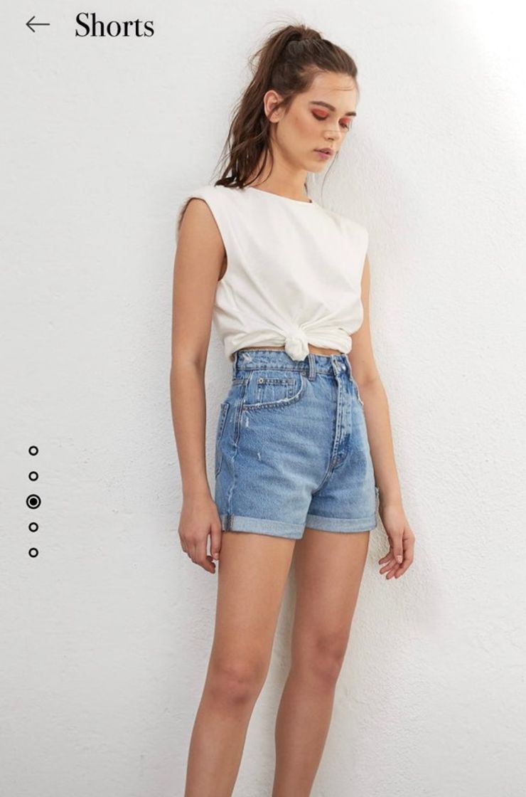 Fashion Short mom fit - null de mujer