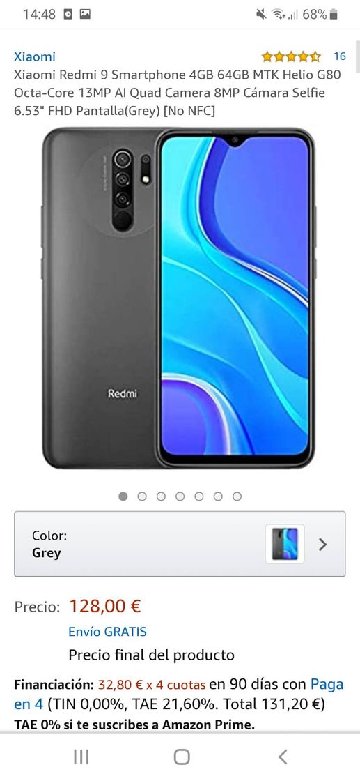 Fashion Xiaomi Redmi 9