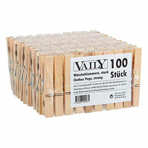 Producto 100 unidades Madera Pinzas para la ropa