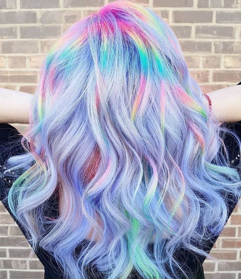 Moda Cabelo holográfico ✨