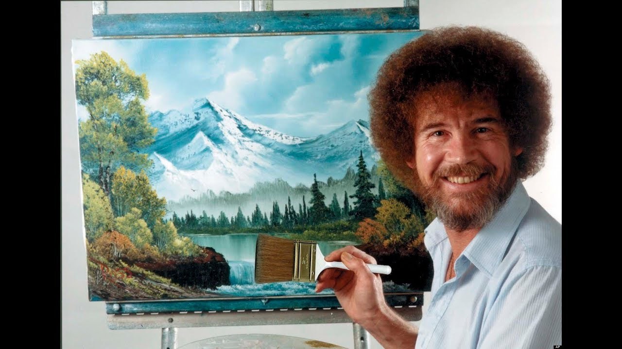 Moda Pintando con Bob Ross