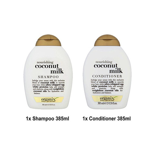 ogx® (Antes organix) nouris de conmutación Coconut Milk Champú 385 ml
