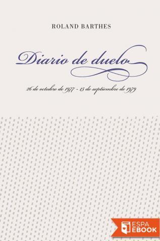 Libro Diario de duelo