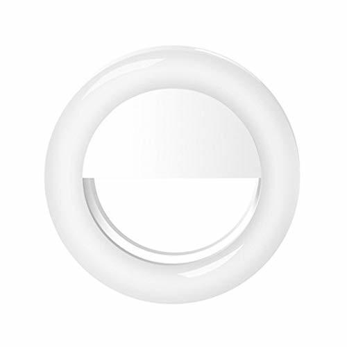 Social VEVICE - Anillo de luz LED para Selfie con Clip para cámara