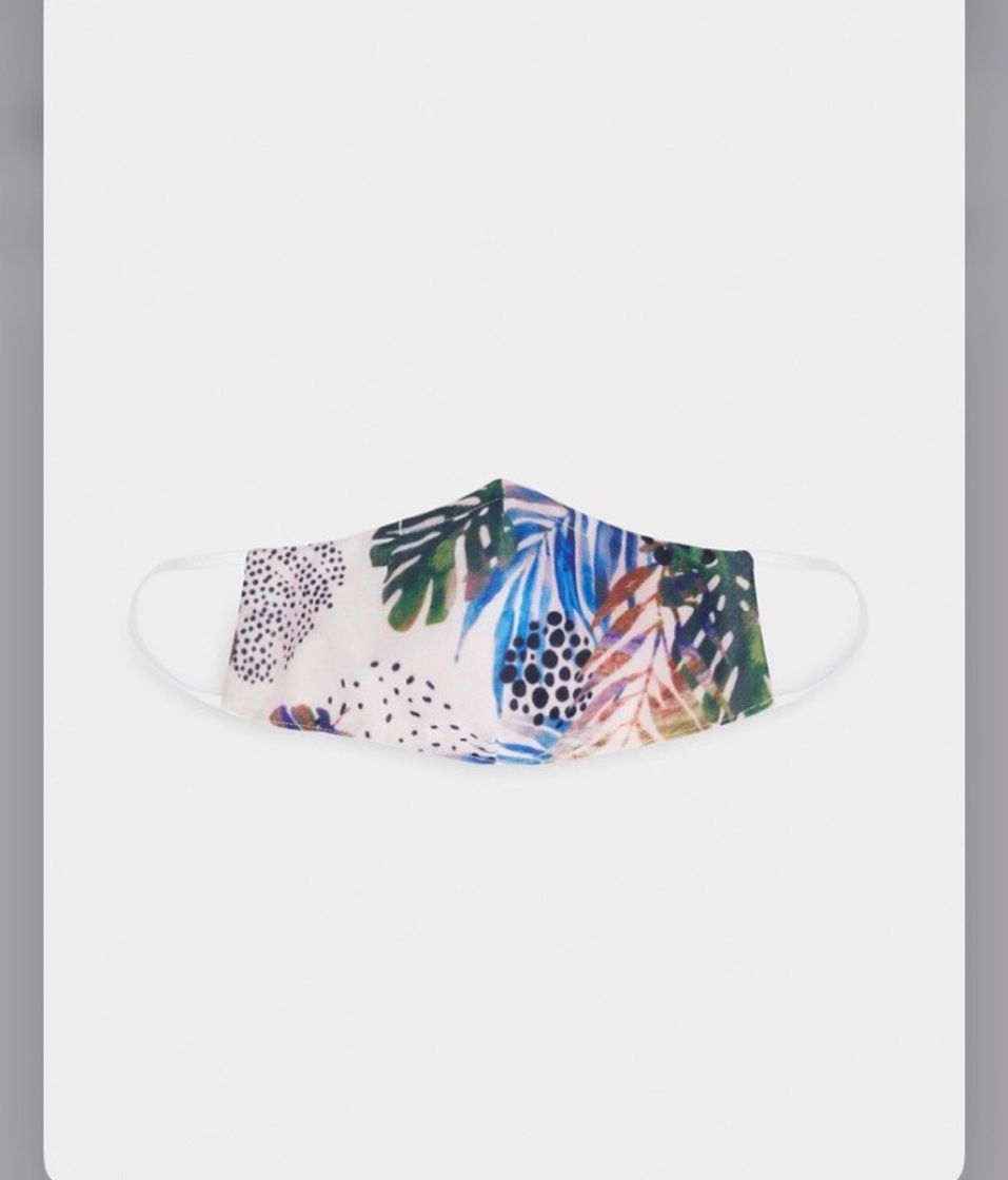 Social PARFOIS: Mascarilla Reutilizable Estampado Tropical 