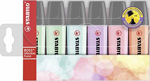 Social Marcador STABILO BOSS Original Pastel