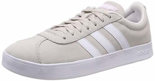 Moda Adidas VL Court 2.0, Zapatillas de Deporte para Mujer, Beige