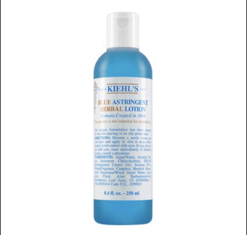 Social Kiehl’s Blue Astringent Herbal Lotion