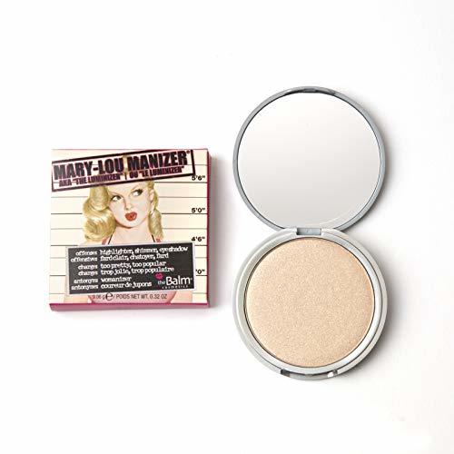 Belleza The Balm Highlighter Powder Mary Lou Manizer Shimmer Highlighter Puder Rozświetlający