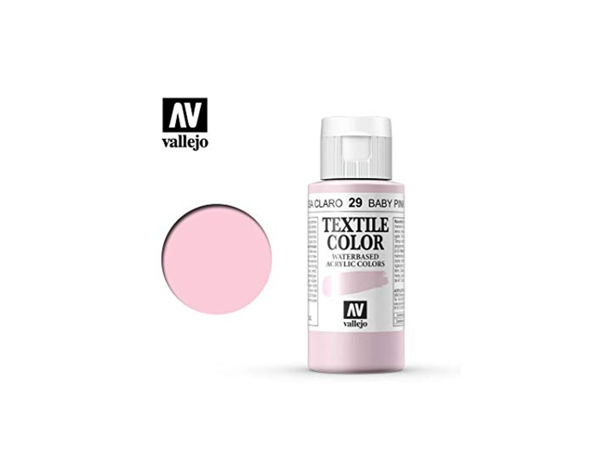 Product PINTURA TEXTIL 60 ML ACRYLICOS VALLEJO ROSA CLARO