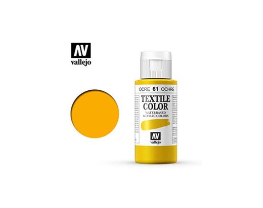 Vallejo Textile Color 40061 Yellow Ochre