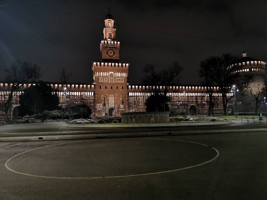 Lugar Castillo Sforzesco