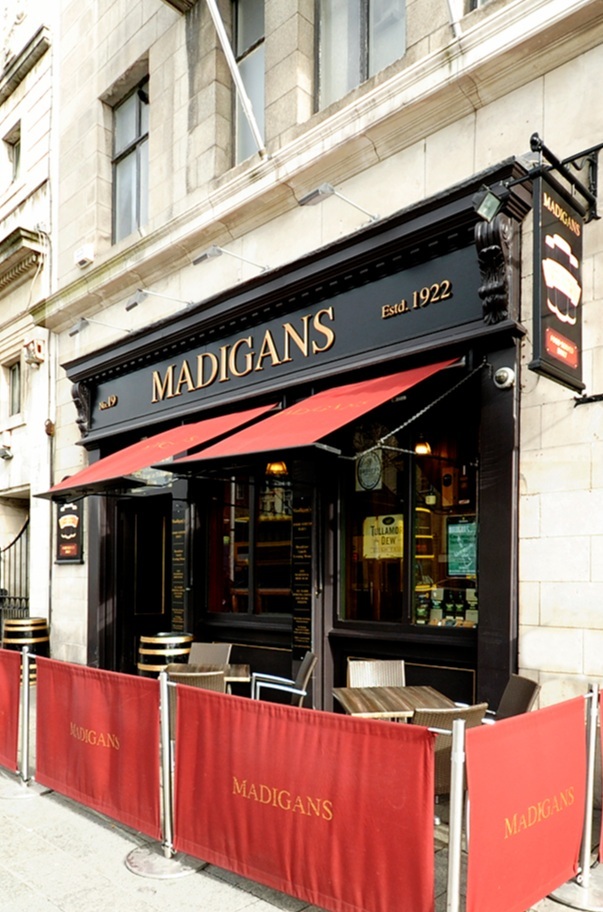 Restaurants Madigans Pub Leeson Street Dublin 2