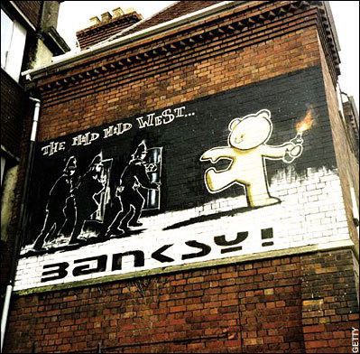 Banksy's The Mild Mild West