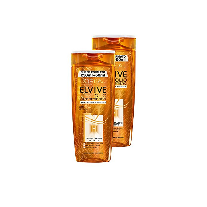 Beauty L 'Oréal Paris Elvive Aceite excepcional aceite Fine de coco Shampoo para