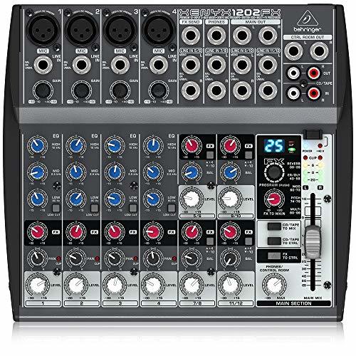 Electronic Behringer XENYX 1202FX - Tabla de mezclas