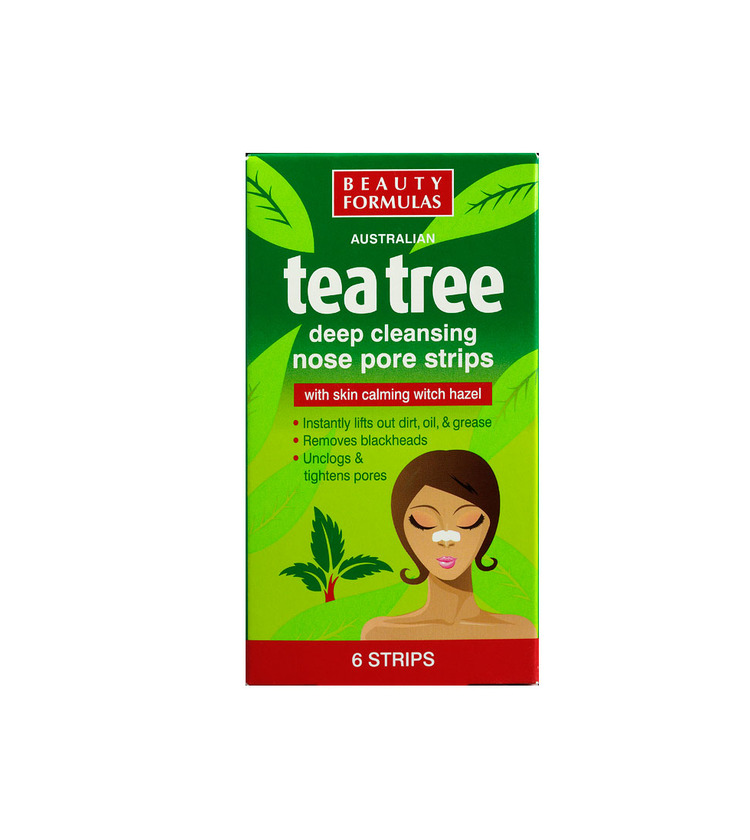 Social TEA TREE NOSE PORE STRIPS Beauty Formulas precio