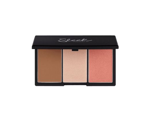 Sleek Face Contouring and Blush Palette
