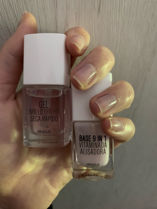 Social Base vitamínica y Gel brillo secante