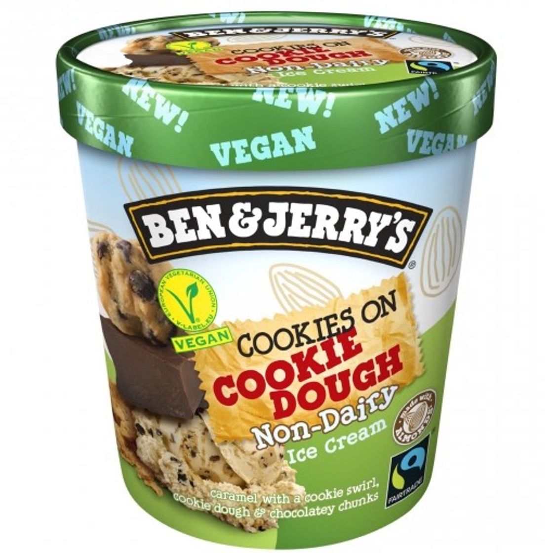 Social Helado Ben&Jerry´s Cookie Dough vegano