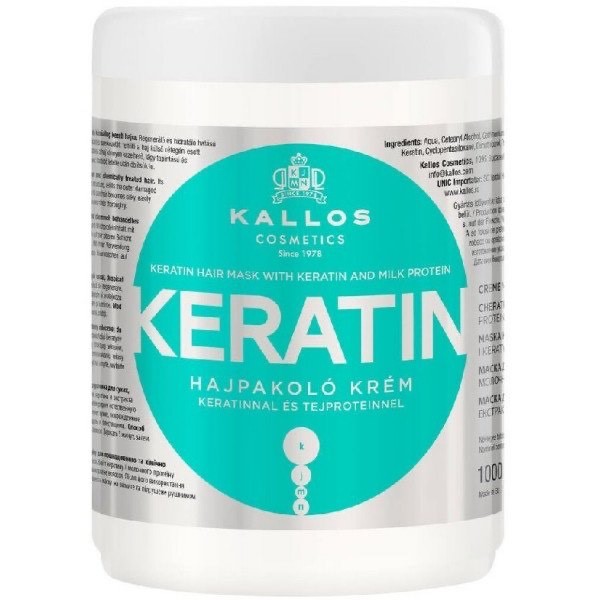 Social KALLOS Keratin mascarilla de pelo