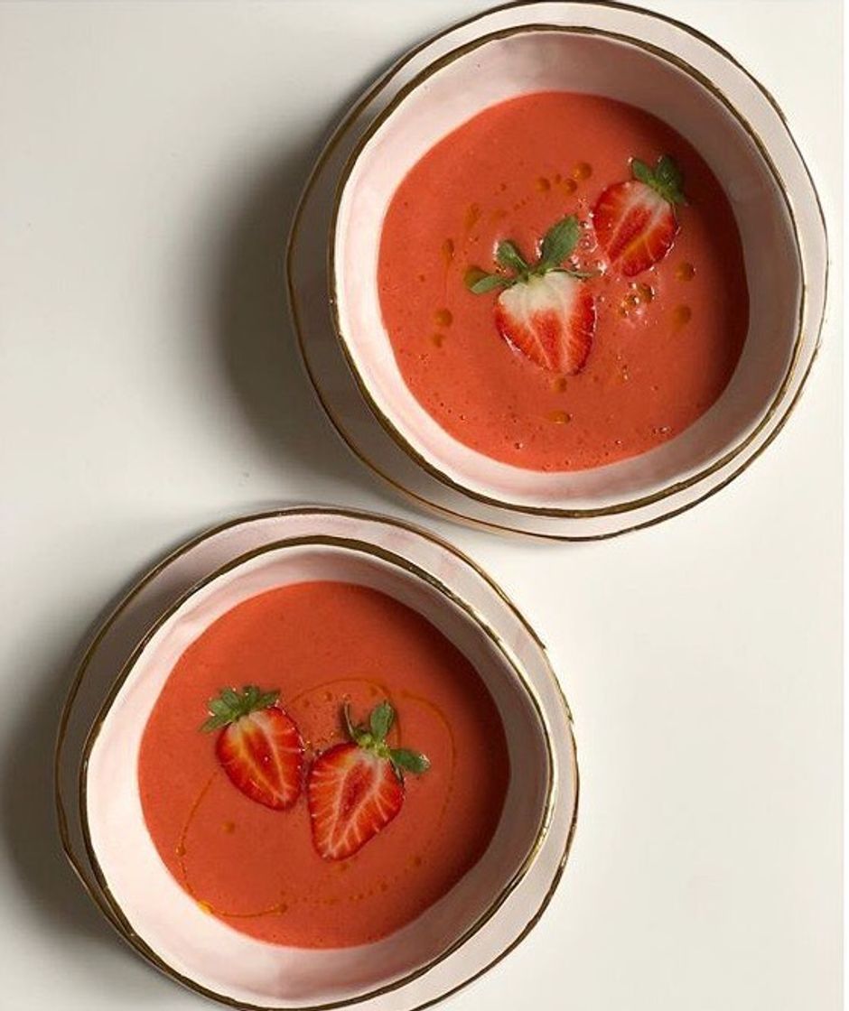 Moda Gazpacho de fresas