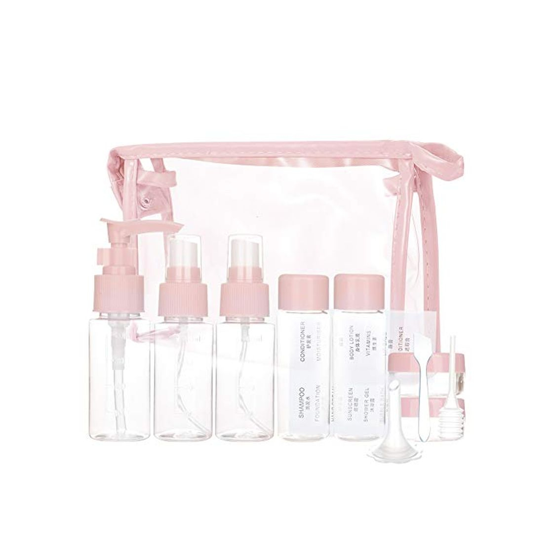 Social Cizen Set de Botellas Cosméticas