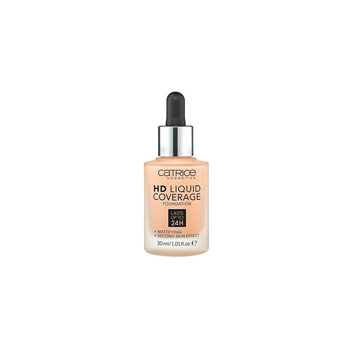 Beauty Catrice hd foundation sand beige 030 coverage liquid 30 ml.