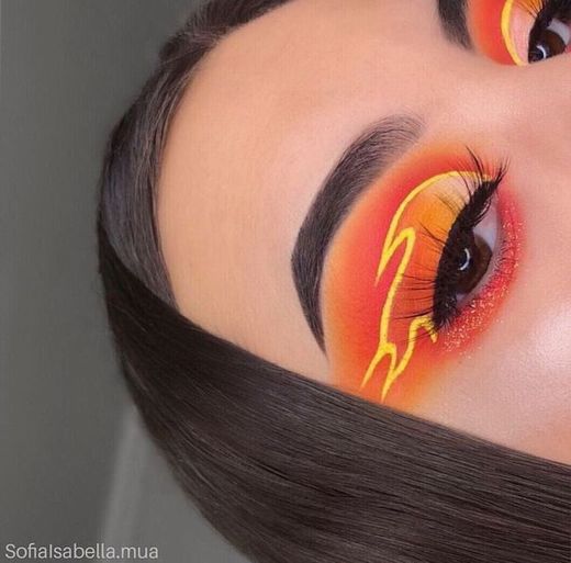 fire makeup inspiration 