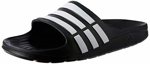 Fashion adidas Duramo Slide, Chanclas Unisex Adulto, Negro