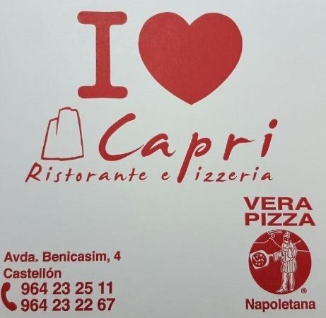 Restaurantes RISTORANTE E PIZZERIA CAPRI