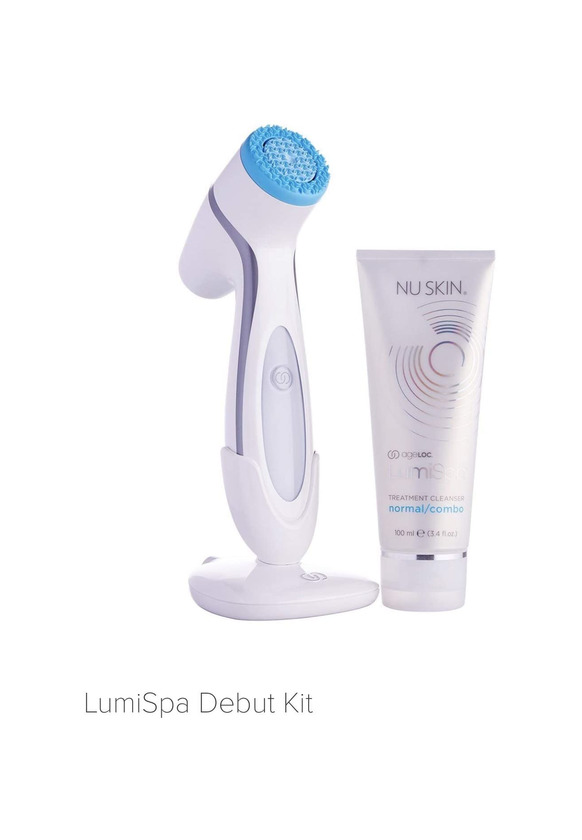 Producto Limpiador facial lumispa para piel normal o mixta.