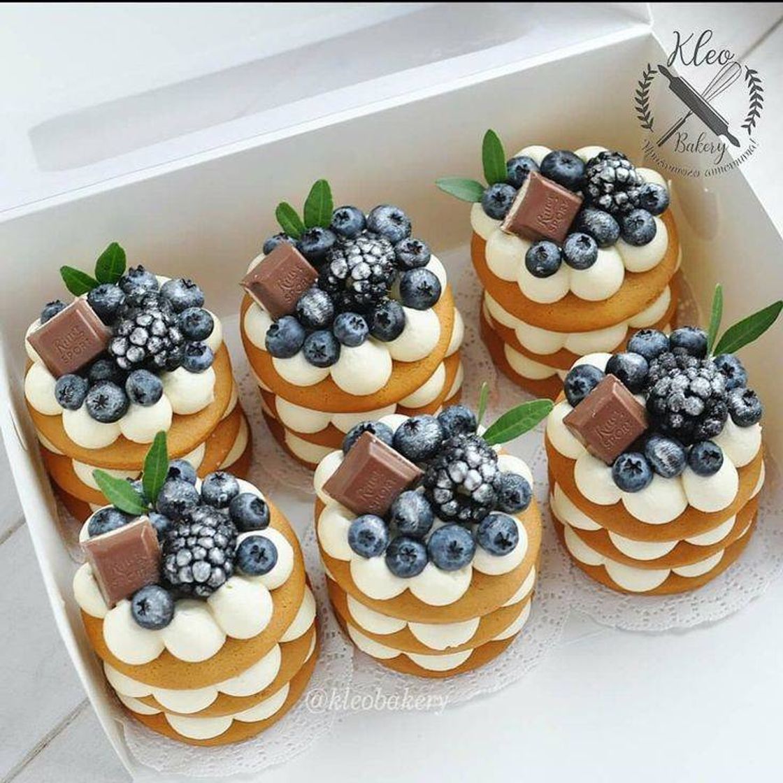 Moda blueberries cake💙