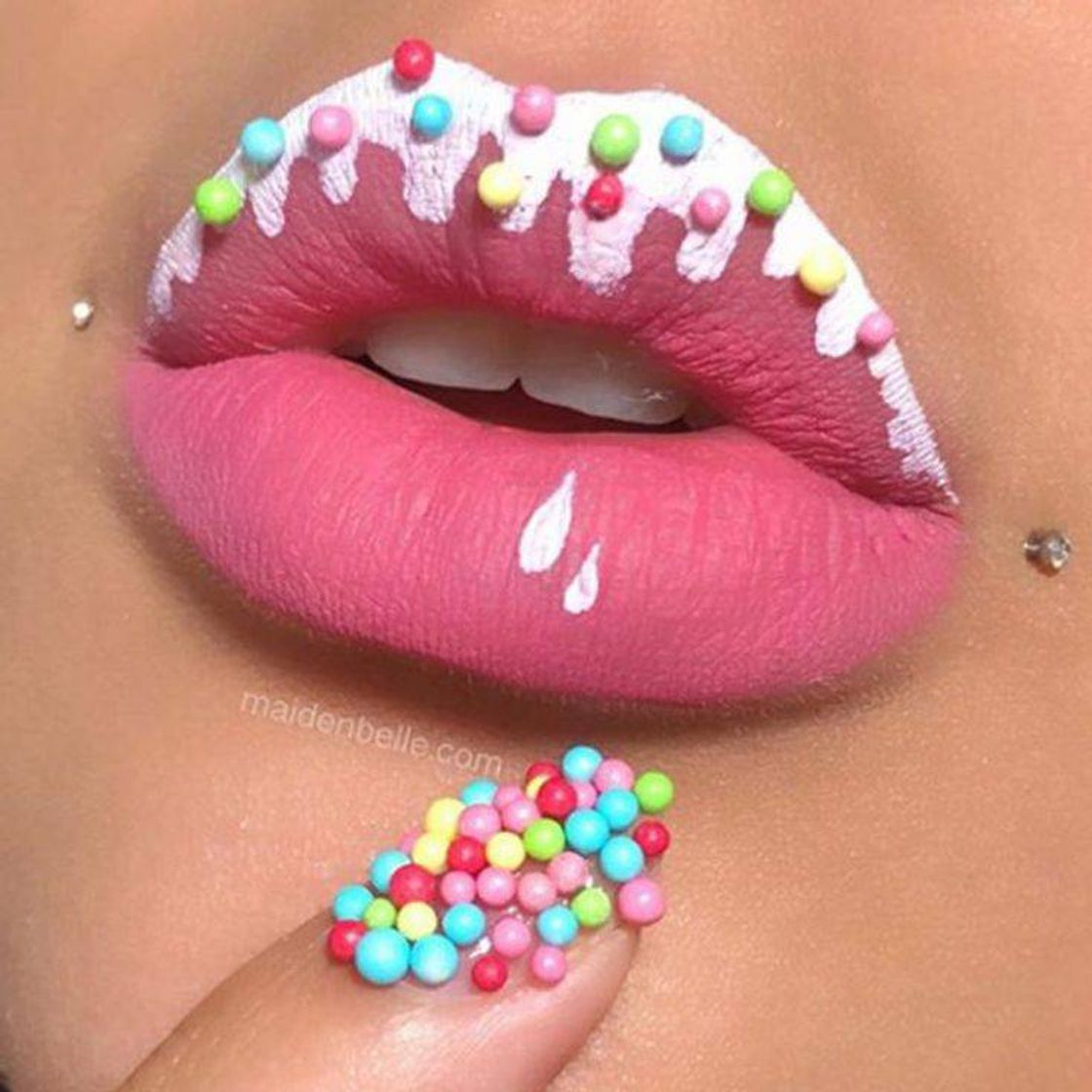 Fashion Ice cream lips🍦