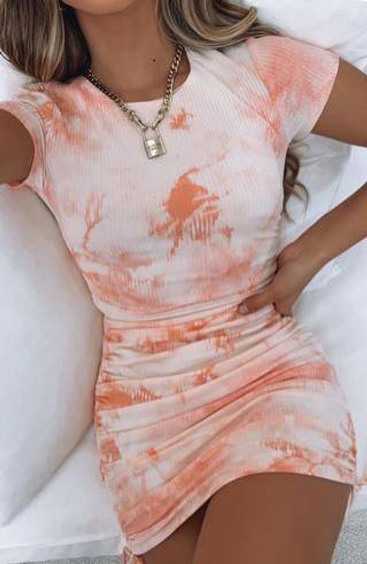 Moda Vestido Tie Dye🌼