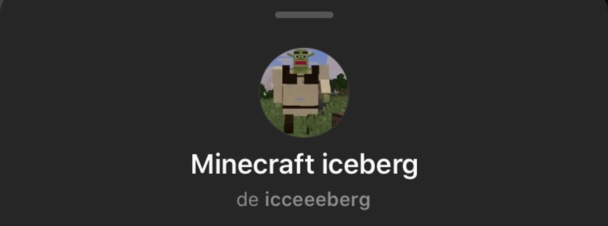 Social Minecraft iceberg