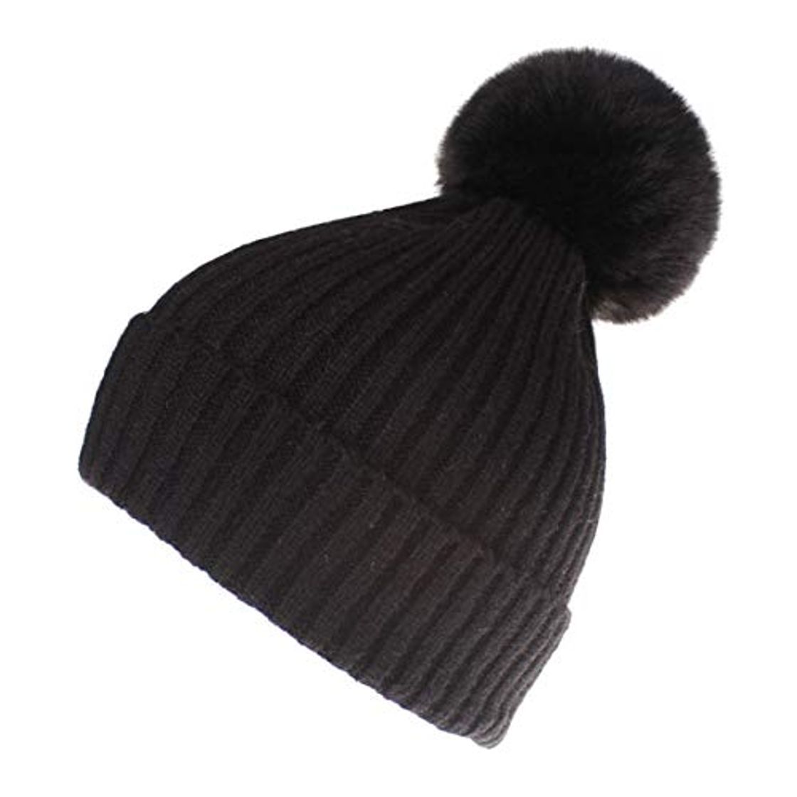 Fashion Yudanny - Gorro de Invierno para Mujer, Gorro de Nieve Grueso con