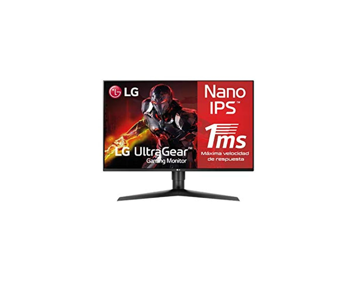 Electronic LG 27GL850-B - Monitor Gaming QHD de 68.6 cm/27", con Panel NanoIPS