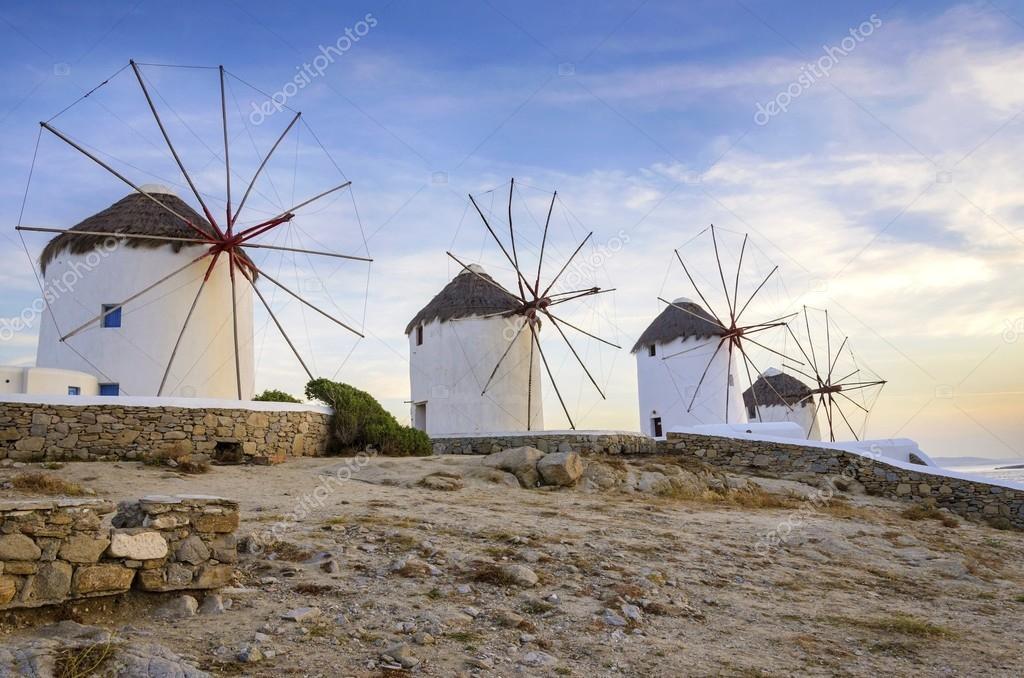 Lugar Molinos de viento mikonos