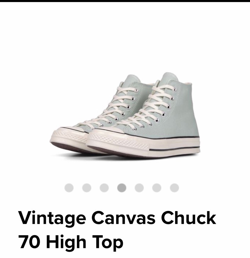 Producto Vintage Canvas Chuck 70 All Star 