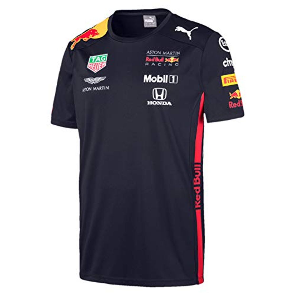 Lugar Red Bull Racing Aston Martin Team tee 2019, XXL Camiseta, Azul