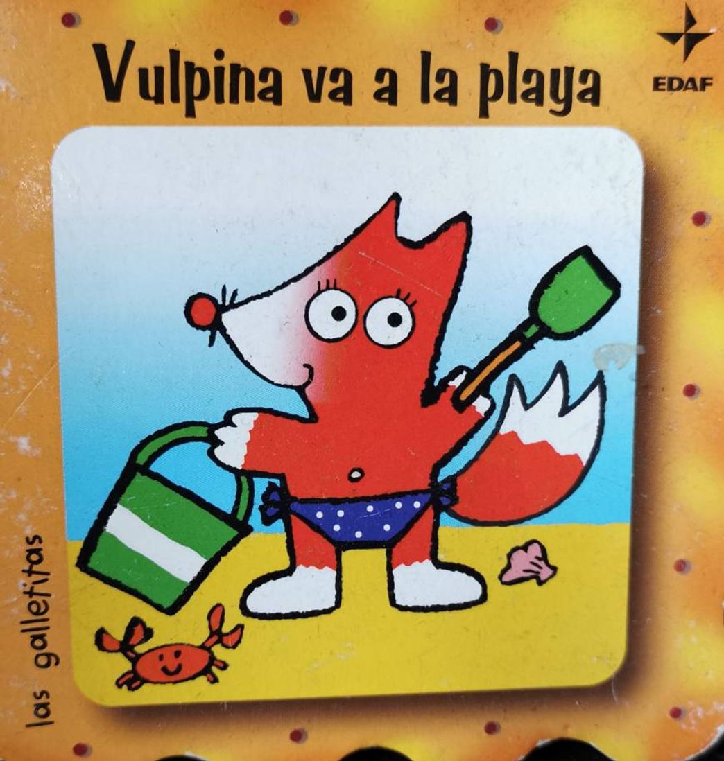 Libro Vulpina va a la playa