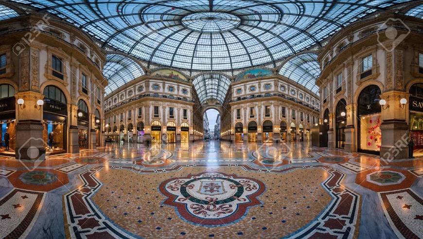 Lugar Galería Vittorio Emanuele II