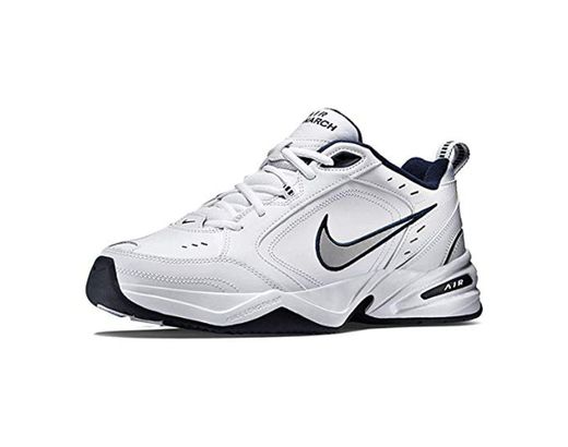 Nike Air Monarch IV, Zapatillas de Gimnasia para Hombre, Blanco