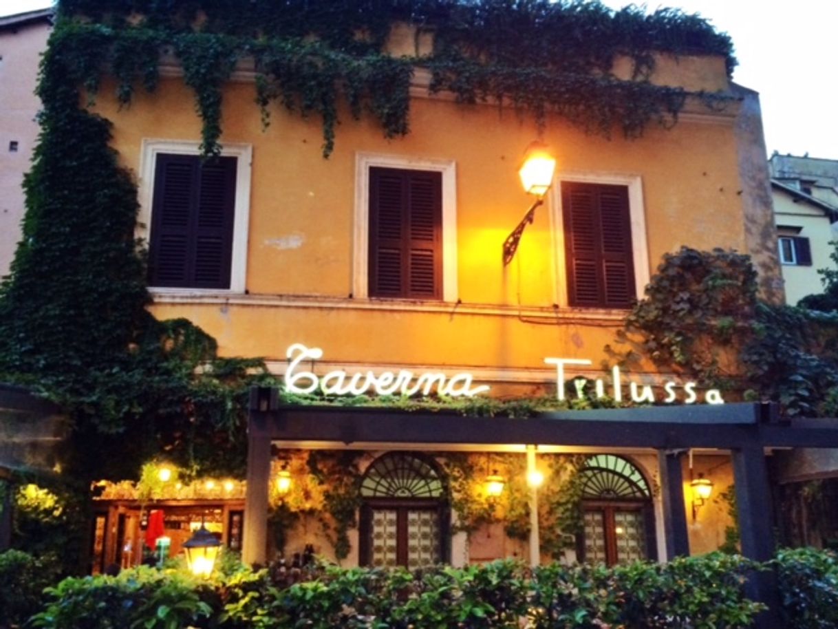 Restaurants Taverna Trilussa Trastevere