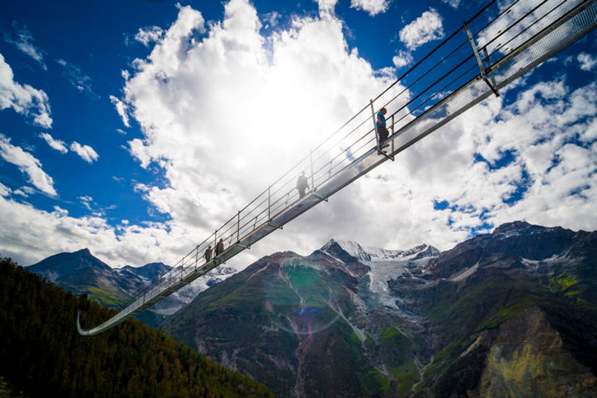 Place Charles Kuonen Suspension Bridge